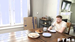 Transman Stevie Trixx is licked and fucked by Lane Colten