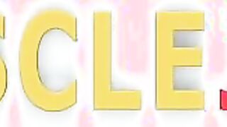 BoundMuscleJocks: Tormentor Chad Brock Electrifies Dane Hydes Massager Sparks On Sack of babymakers And Spear