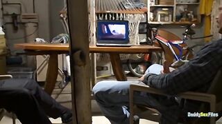 DaddySexFiles: Matthew Ford Offers Slow Pink cigar Rail In Front Of Steaming Daddies