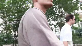 BIGSTR - 2 Adorable Mates Squad Up For A Warm Three way, Pleasing Chisel And Spreading Thresholds