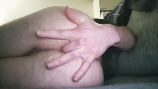Finger in bum