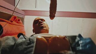 Blowing my fuck stick