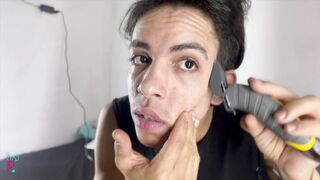 IMMENSE 22 CM COLOMBIAN SPUNK-PUMP ON CAMERA