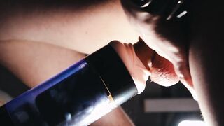 Rotation + Forearms-free-for-all = Incredible ejaculation! Fapping off a humungous molten rod with a hook-up fucktoy Acmejoy - Yan Rosy