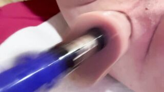 Fake penis machine romping my add rock-hard and as hasty as possible