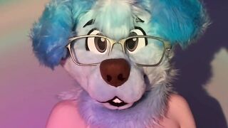 Edging in Fursuit - The Orgasm