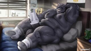 Stunner Playbox collab - Zanefer cartoon