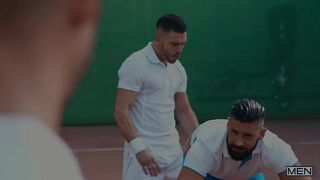 Tearing up On The Court/ FELLOWS / Paddy OBrian, Justin Jett, Masturbate Bandit