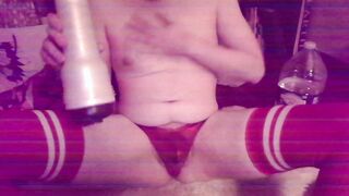Camboy Caught Pumping Fleshlight Utter