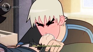 Wallace x Todd Pet Have fun Scott Pilgrim [Homo Toon Pornography]