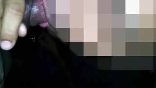 Big black cock huge jism at grubby public wc