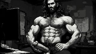 Homosexual Glamour Audio Describing Porno Sequences and Screaming