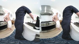 Plumber Fixes Logan Aaronss Leaky Pipes with His XXL Lollipop