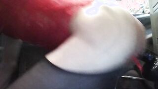 big black cock faux-cock ruins my lil cock-squeezing rump