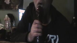 8inch Monstrous BIG BLACK COCK Parent Bone Inhale