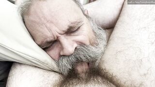 Tyler Preston Deep throating Hard-on, Gets Cumstache Prize