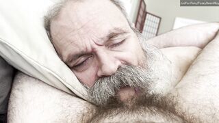 Tyler Preston Deep throating Hard-on, Gets Cumstache Prize