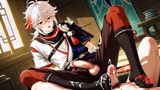 Genshin Influence Yaoi - Kazuha Photograph Fill