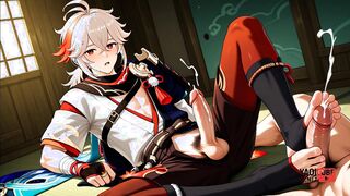 Genshin Influence Yaoi - Kazuha Photograph Fill