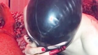 Foolish femboy MadameD inhale BIG BLACK COCK compilation