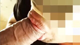 Throating nubile XXL big black cock during class break