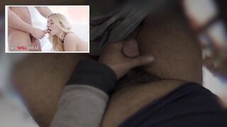 Stoned Hotwife Binge – Stroking Stiff Eyeing Riley Starlet Diminutive Teenager Cheats on Spouse While He Observes She Will Cheat Response While Baked