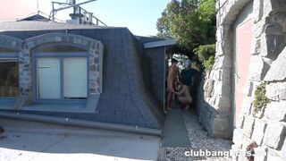 Multiple Gays Enjoys Outdoor Hardcore Fucking