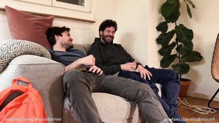 My hetero homie and I are fapping each other off for the very first time