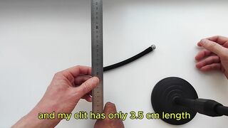 LanaTuls - Moscow Buttfuck Tramp and Tart - Deep ManCunt Cleaning in Bathtube with Lengthy 25cm Tube