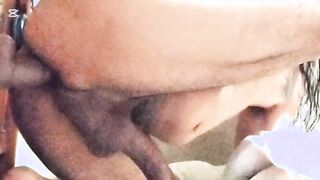 Faux-cock rail inflames crazy standing shove