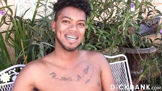 Tattooed Rico Pico Masturbates Hard Cock After Riding Dildo