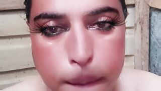 Boys Gather Under Douche Light, Well-prepped To Jizm