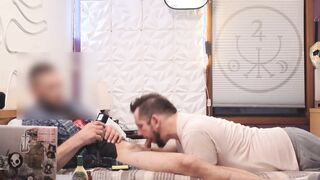 Inhaling heterosexual mate Xanders BWC point of view