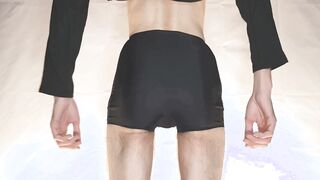 My first-ever lengthy Attempt On Drag - Part1 - Cutoffs and Knickers