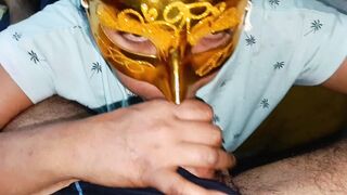 Unexperienced Blow-job Fuels Never-ending Explosive Facial cumshot Jizz