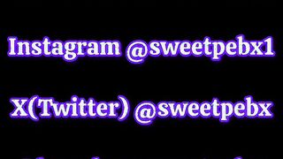 Ginormous spunk-pump and huge rump - sweetpebx