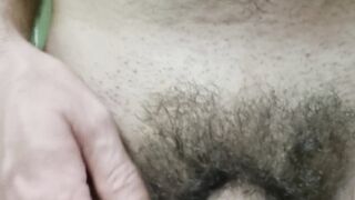 Peludinho dando uma aparada nos pelos