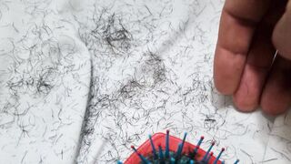 Peludinho dando uma aparada nos pelos