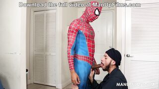 Spiderman King Cuba Rides Luis Logan Tight Asshole