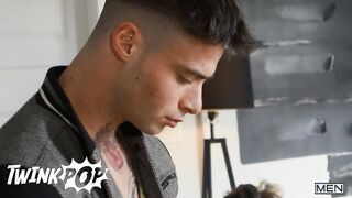 TWINKPOP - Joey Mills Creeps Off With William Man milk For Steamy Fuck-a-thon After Bruce Huxley Leaves Him Wanting
