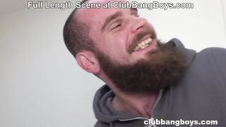 Fishnet Femboy Gets Toyed Around By 2 Horny Guys At ClubBangBoys