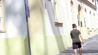 BIGSTR - Jumpy Sweetheart Opens Up For Currency And Lets His Furry Bum Get Opened up By A Monster Manhood