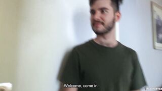 BIGSTR - Jumpy Sweetheart Opens Up For Currency And Lets His Furry Bum Get Opened up By A Monster Manhood