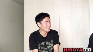 Handsome Asian Hiroya Pleases Kou Horny Hole