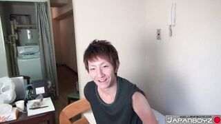 Convincing Seki Tabuchi To Showcase His Pink Virgin Hole