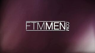 FTM Studs - Derek Sausages face pokes FTM dude Iverson Dash with thick pink cigar