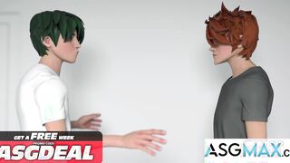 ASGMAX - One Last Firm Rail Before School Transfer - Kai Park & Wills Page Sans a condom Goodbye