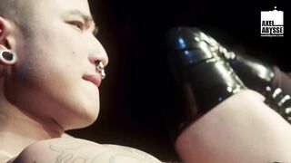 Axel Abysse Fist Pierced Through Yoshi Kawasaki Juicy Ass