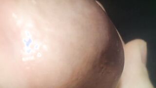 Extraordinary close up mushroom head prick jizz shot slow-mo