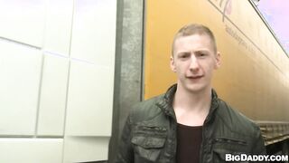 GAYWIRE - Saykov and Greg faced up at the van-stop for some one on one activity